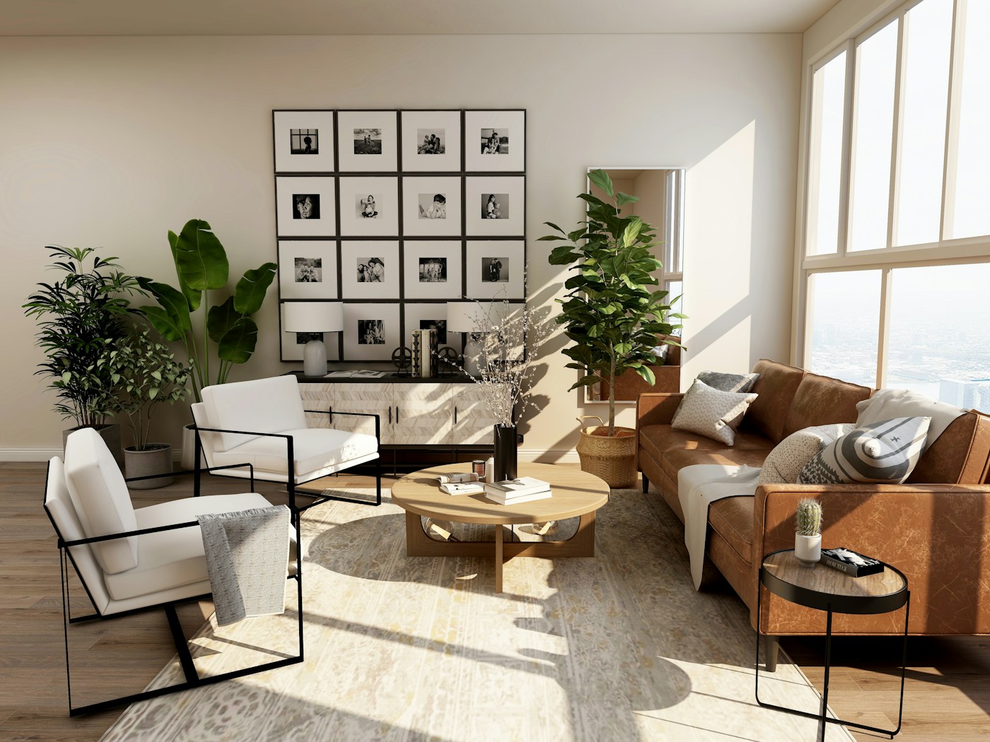 Living room illustrating the Home & Living category